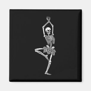 Skeleton Dance Ballet Flats Ballet Halloween Costu Magnet