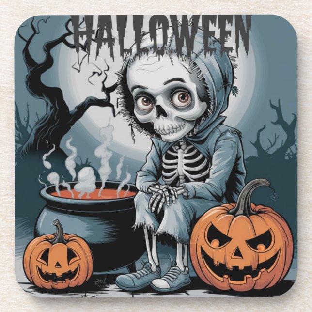 Skeleton Dance Coaster (Front)