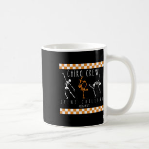 Skeleton Dancing Chiro Crew Chiropractor Halloween Coffee Mug