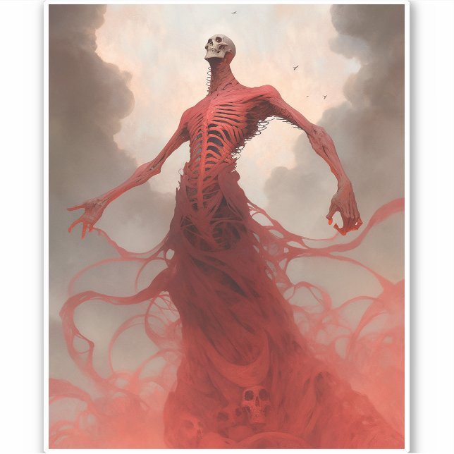 Skeleton Demon Creature Dark Fantasy Horror (Front)