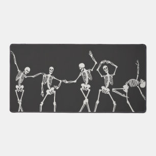 Skeleton Design Halloween Desk mat. Mat