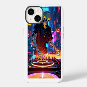 Skeleton DJ iPhone 14 Case