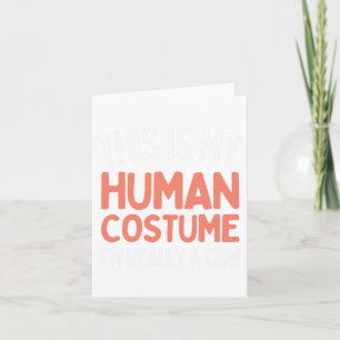 Skeleton Drabbing Dance Halloween  Card