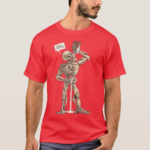 Skeleton Drink Milk Yeah Calcium T-Shirt