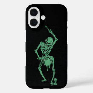 Skeleton Drummer iPhone 16 Case