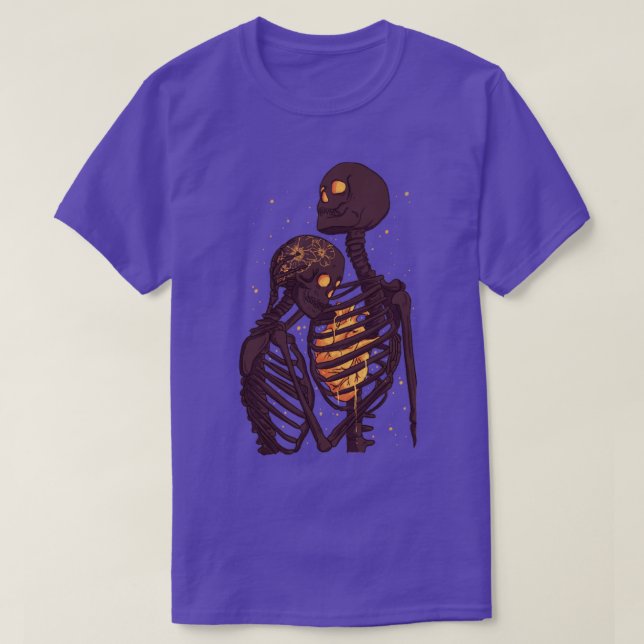 Skeleton embrace T-Shirt (Design Front)