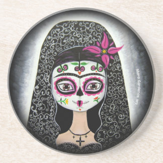 Skeleton Face Coaster