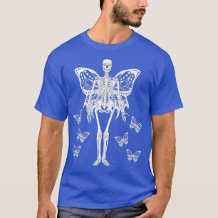 Skeleton Fairy Aesthetic Grunge Goth Gothic Fairy T-Shirt
