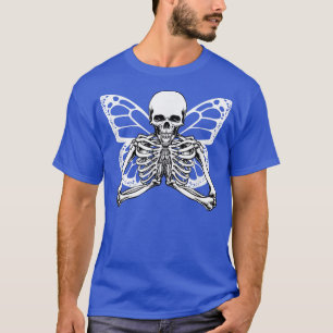 Skeleton Fairy Grunge Fairycore Aesthetic Butterfl T-Shirt