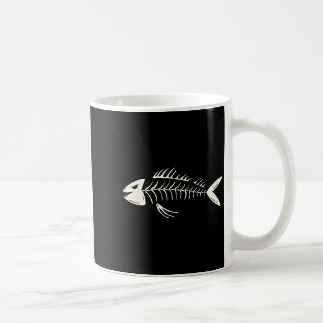 Skeleton Fish Bone Collectors  Coffee Mug (Right)