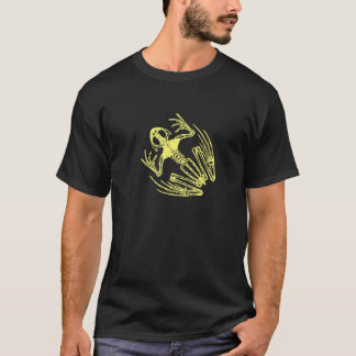 Skeleton Frog Amphibian Skeleton Of A Frog Frog Bo T-Shirt
