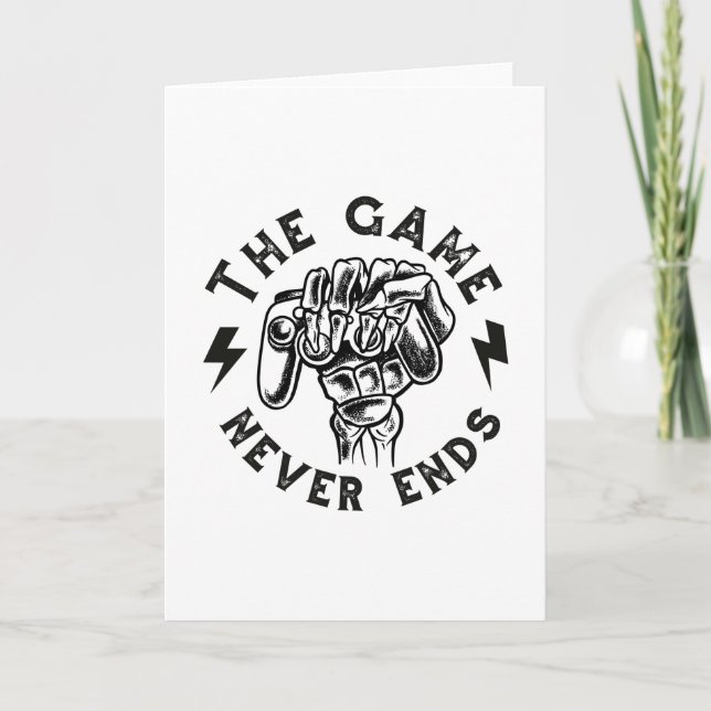 SKELETON GAMING HAND CARD (Front)