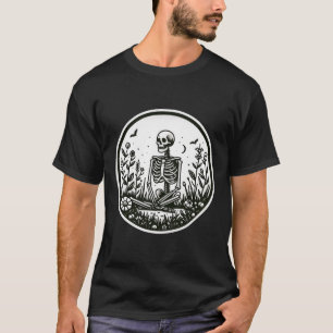 Skeleton Gardener Plants Halloween Gardening 1 T-Shirt