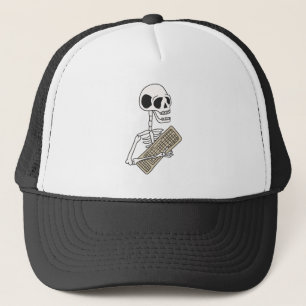 Skeleton Gift For Coding Lover Trucker Hat