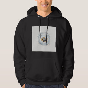 Skeleton Goldfish Bowl Cute Hoodie