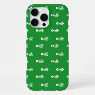 skeleton green background iPhone 16 pro max case