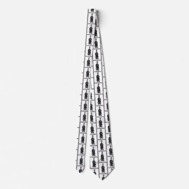 Skeleton Groom - Tie (Back)