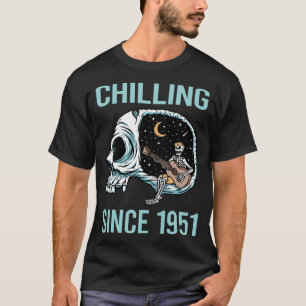 Skeleton Guitar - Awesome Since 1951 T-Shirt