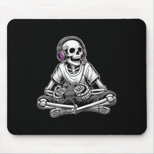 Skeleton Halloween Mouse Pad