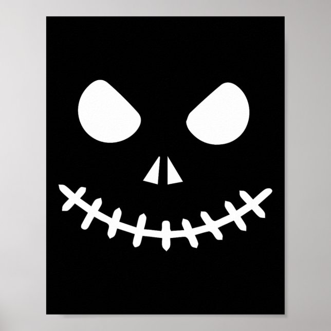 Skeleton Halloween  Poster (Front)