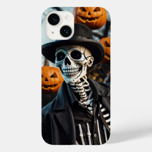 Skeleton Halloween Tee Case-Mate iPhone 14 Case