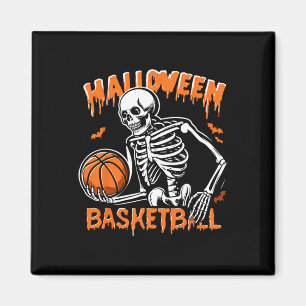 Skeleton Halloween Trick Or Treat  Magnet
