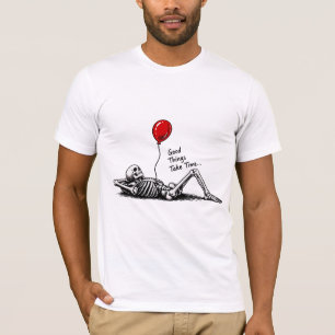 Skeleton Halloween Vibes T-Shirt