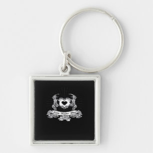 Skeleton Hand Design Classic Key Ring