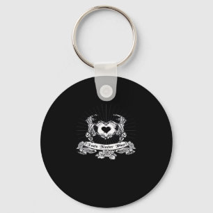 Skeleton Hand Design Classic Key Ring
