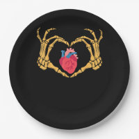 Skeleton Hand Heart Anatomy Cardiac Cvicu Nurse Ha
