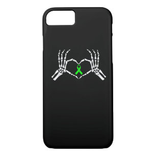 Skeleton Hand Heart Awareness Ribbon iPhone 8/7 Case