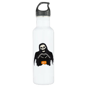 Skeleton Hand Heart Follower Classic 710 Ml Water Bottle