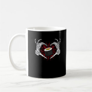 Skeleton Hand Heart Lazy Diy Halloween Costume Coo Coffee Mug
