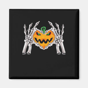 Skeleton Hand Heart Sign Bone Costume Magnet