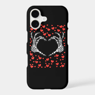 Skeleton Hand Heart Valentines Day Funny Classic