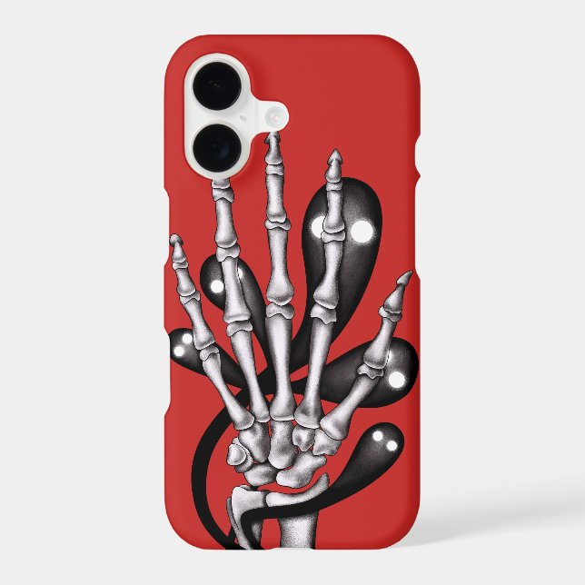 Skeleton Hand With Ghosts (Back)