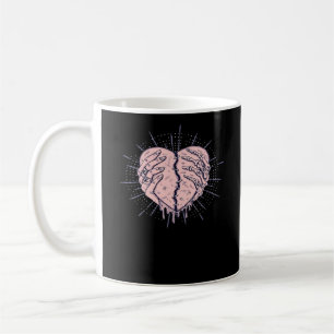 Skeleton Hand With Heart Classic Coffee Mug