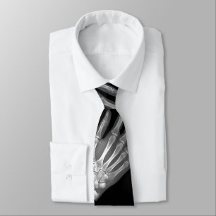 Skeleton Hand X-Ray Mens Tie