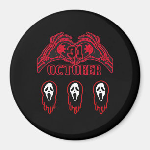 Skeleton Hands 31/10 Classic Magnet
