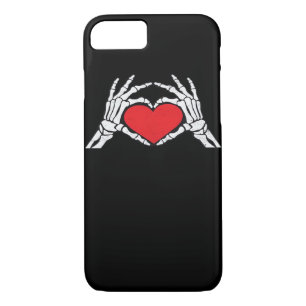 Skeleton Hands A Red Heart Classic iPhone 8/7 Case