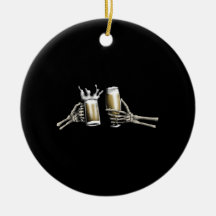 Skeleton Hands Cheering on a 