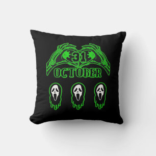 Skeleton Hands Classic Design Cushion