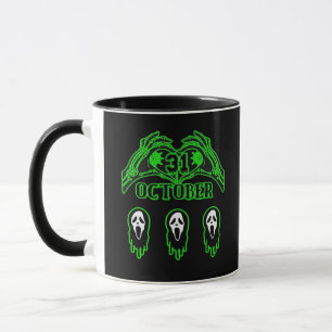 Skeleton Hands Classic Design Mug
