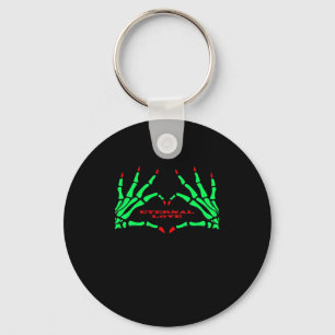 Skeleton Hands - Funny Halloween Key Ring
