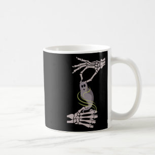 Skeleton Hands Ghost Spooky Halloween Coffee Mug