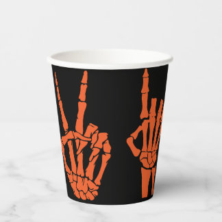 Skeleton Hands Halloween Paper Cups
