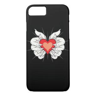 Skeleton Hands Heart Classic iPhone 8/7 Case