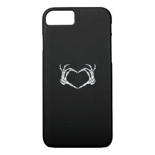 Skeleton Hands Heart Graphic iPhone 8/7 Case