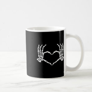 Skeleton Hands Heart Halloween Costume Men Women G Coffee Mug