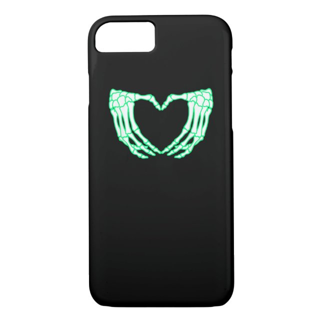 Skeleton Hands, Heart, Xray Halloween Costume Case-Mate iPhone Case (Back)